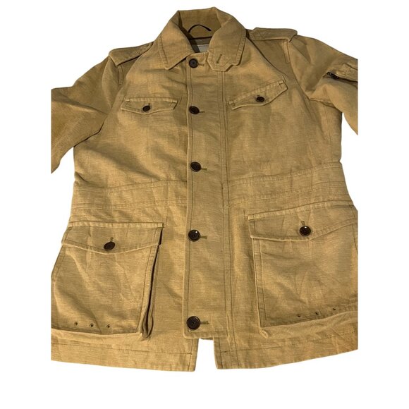 Banana Republic Heritage Men's Large Field Chore Coat Vintage Removable Liner - Picture 4 of 16